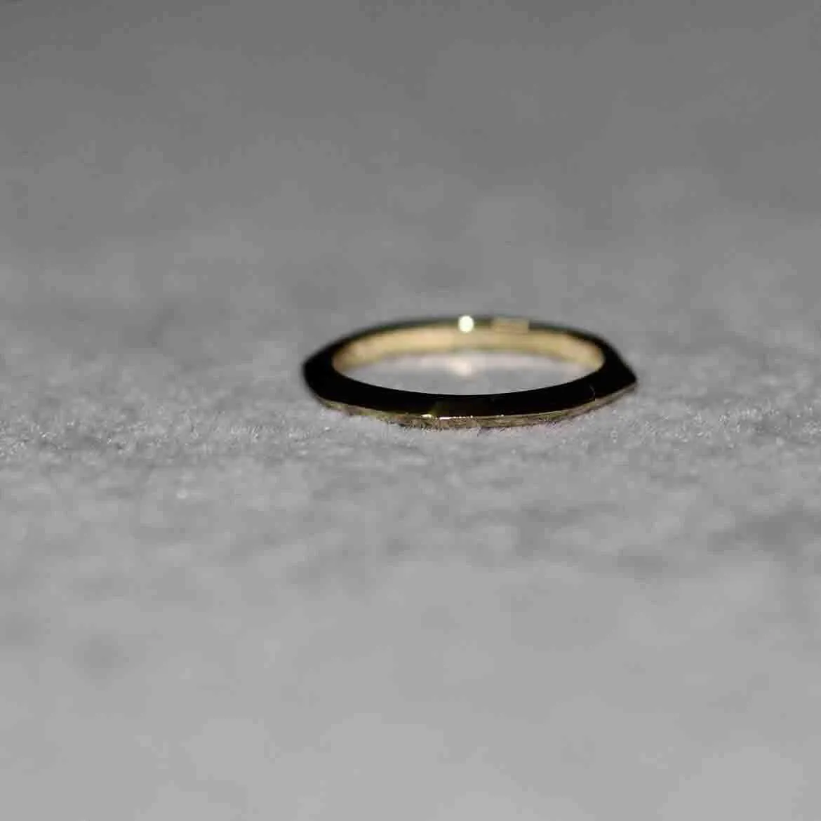 10K Refined Ridge Gold Ring by VicStoneNYC Fine Jewelry