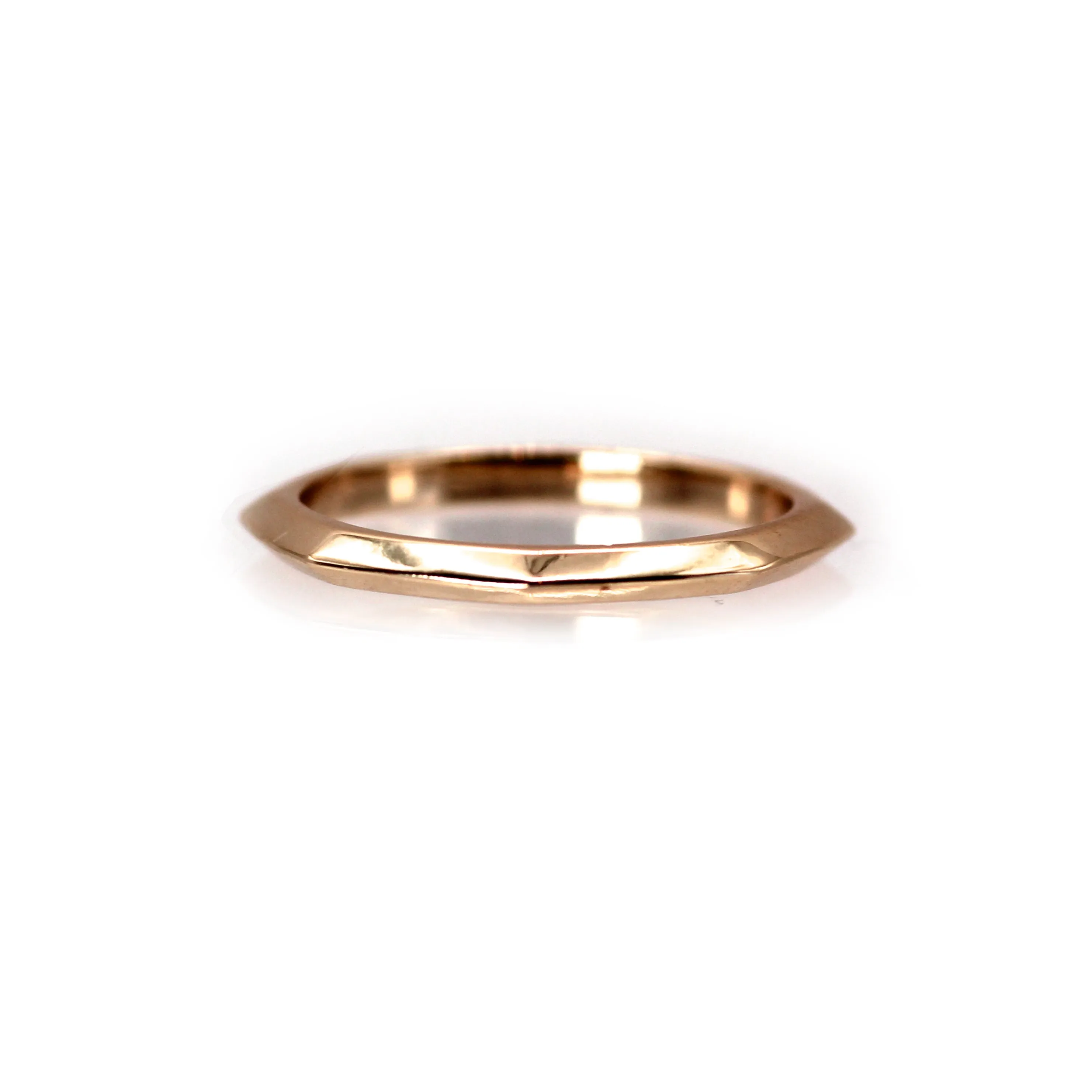 10K Refined Ridge Gold Ring by VicStoneNYC Fine Jewelry