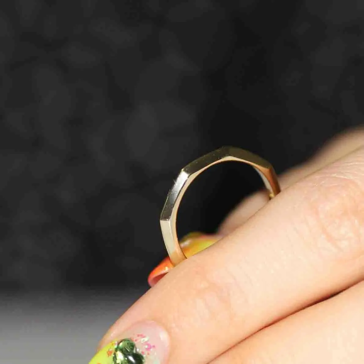 10K Refined Ridge Gold Ring by VicStoneNYC Fine Jewelry