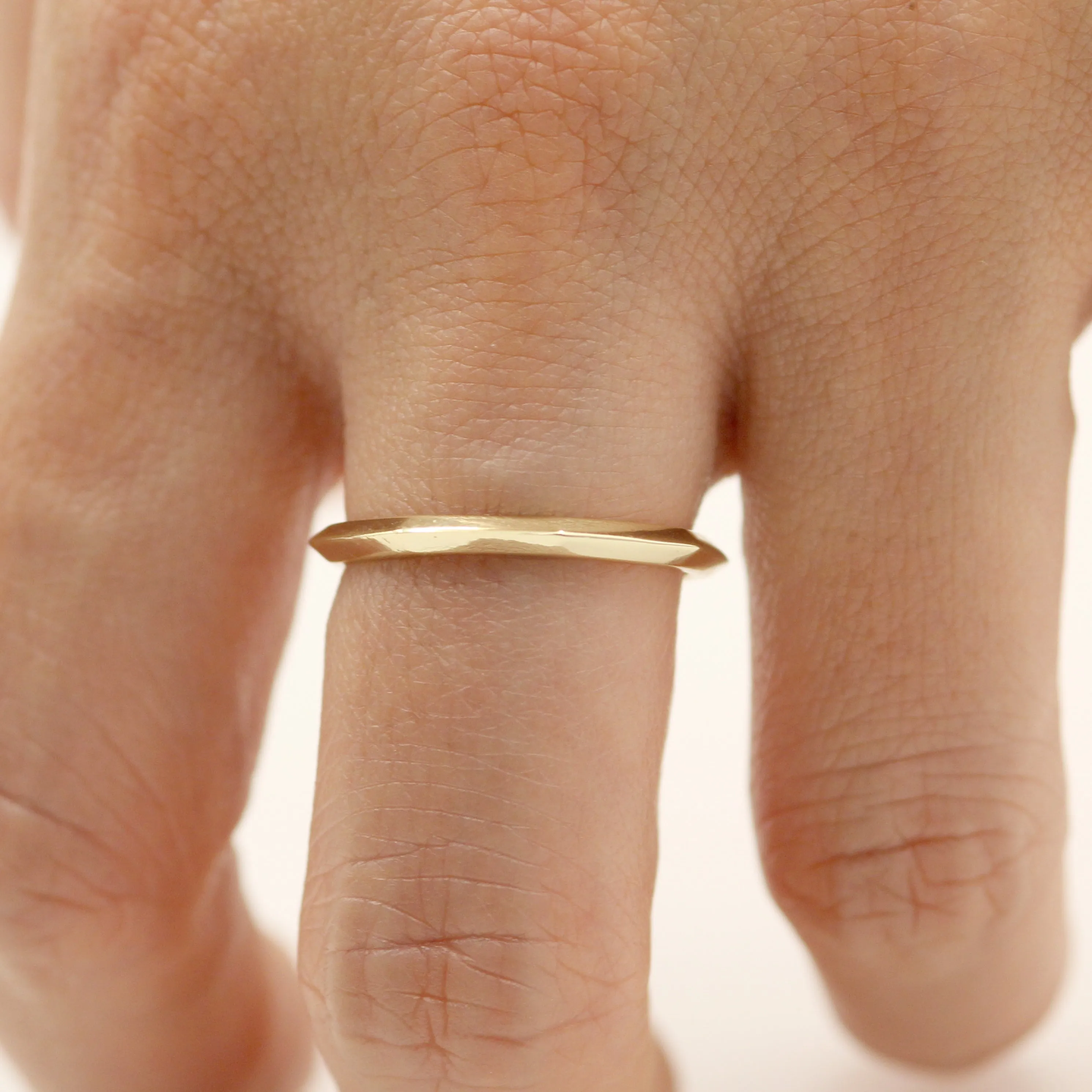 10K Refined Ridge Gold Ring by VicStoneNYC Fine Jewelry