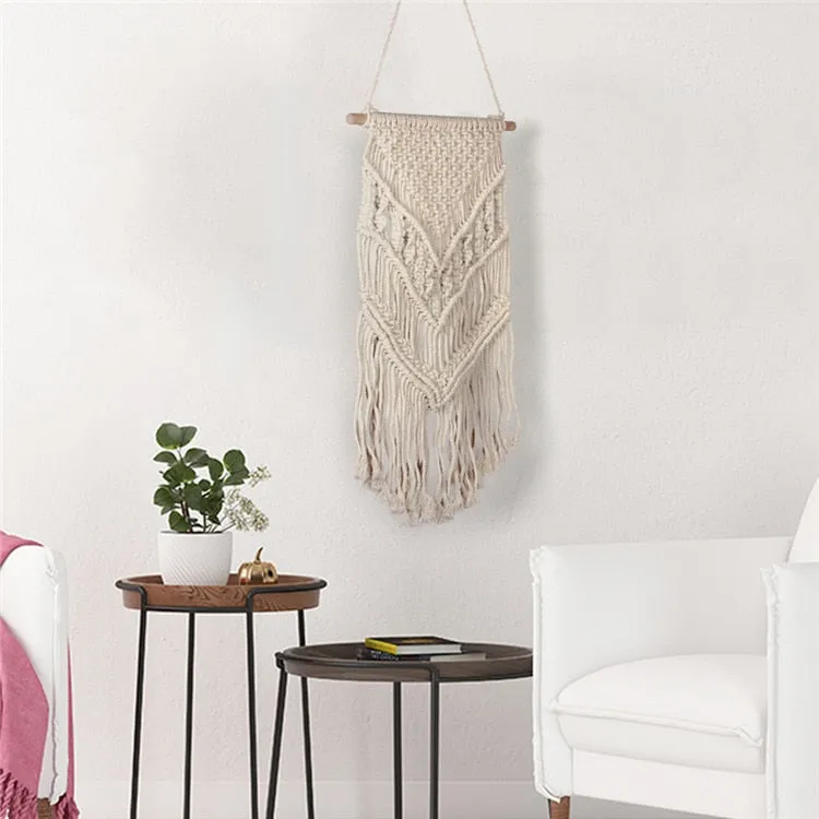 Bohemian Macramé Wall Hanging Tapestry