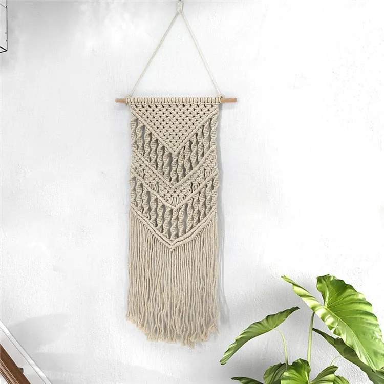 Bohemian Macramé Wall Hanging Tapestry