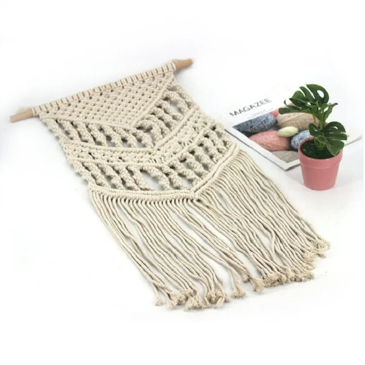 Bohemian Macramé Wall Hanging Tapestry