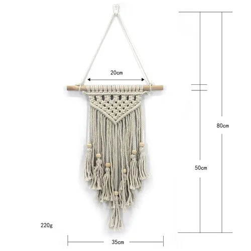 Bohemian Macramé Wall Hanging Tapestry