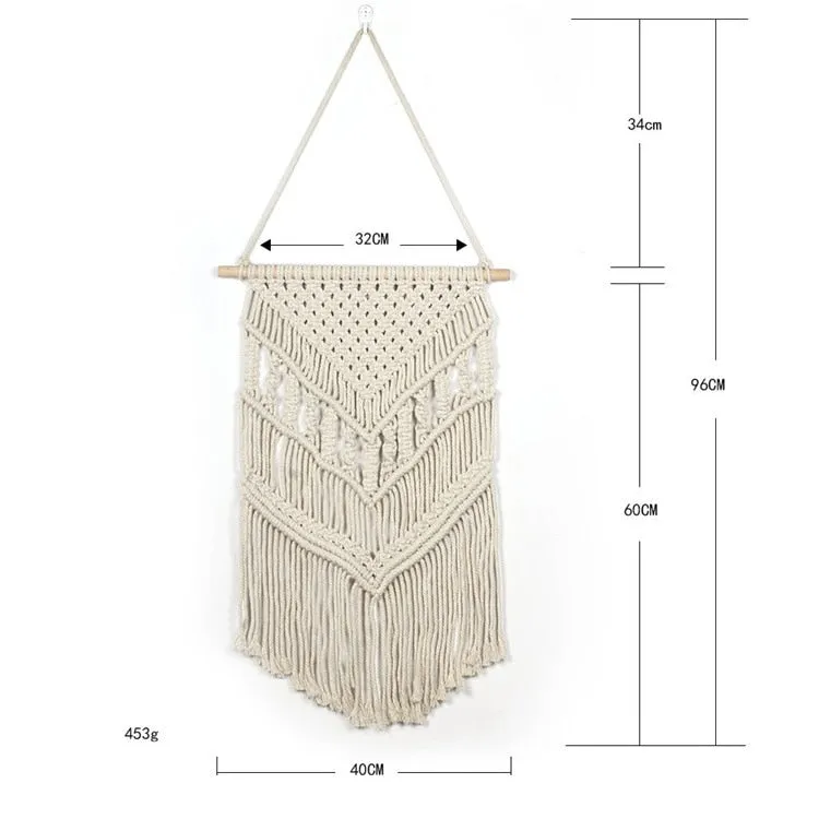 Bohemian Macramé Wall Hanging Tapestry