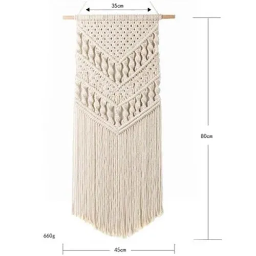 Bohemian Macramé Wall Hanging Tapestry