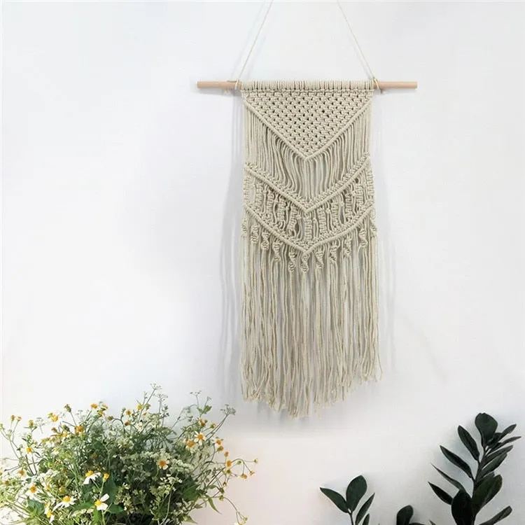 Bohemian Macramé Wall Hanging Tapestry