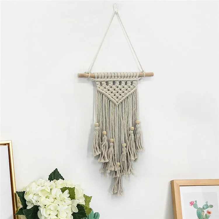 Bohemian Macramé Wall Hanging Tapestry
