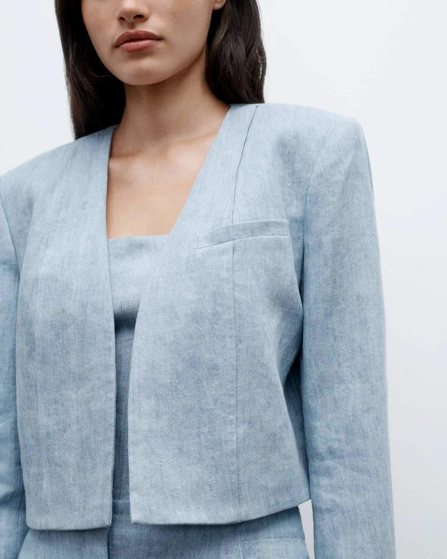 DRINK AT COSTES JACKET IN LIGHT INDIGO