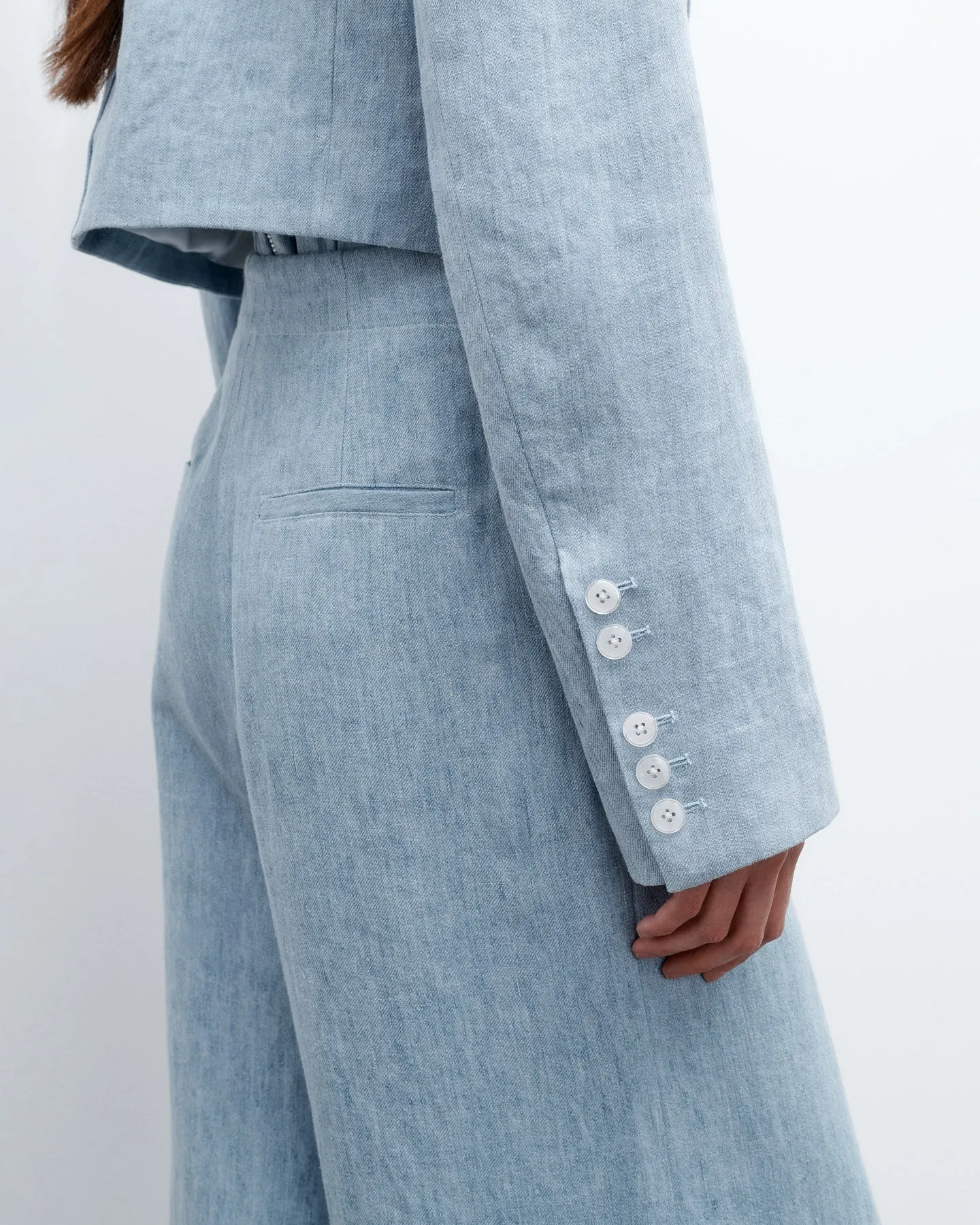 DRINK AT COSTES JACKET IN LIGHT INDIGO