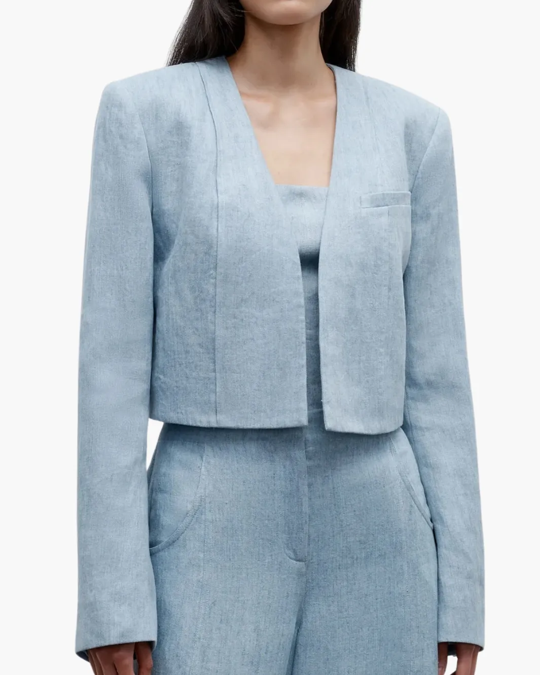 DRINK AT COSTES JACKET IN LIGHT INDIGO