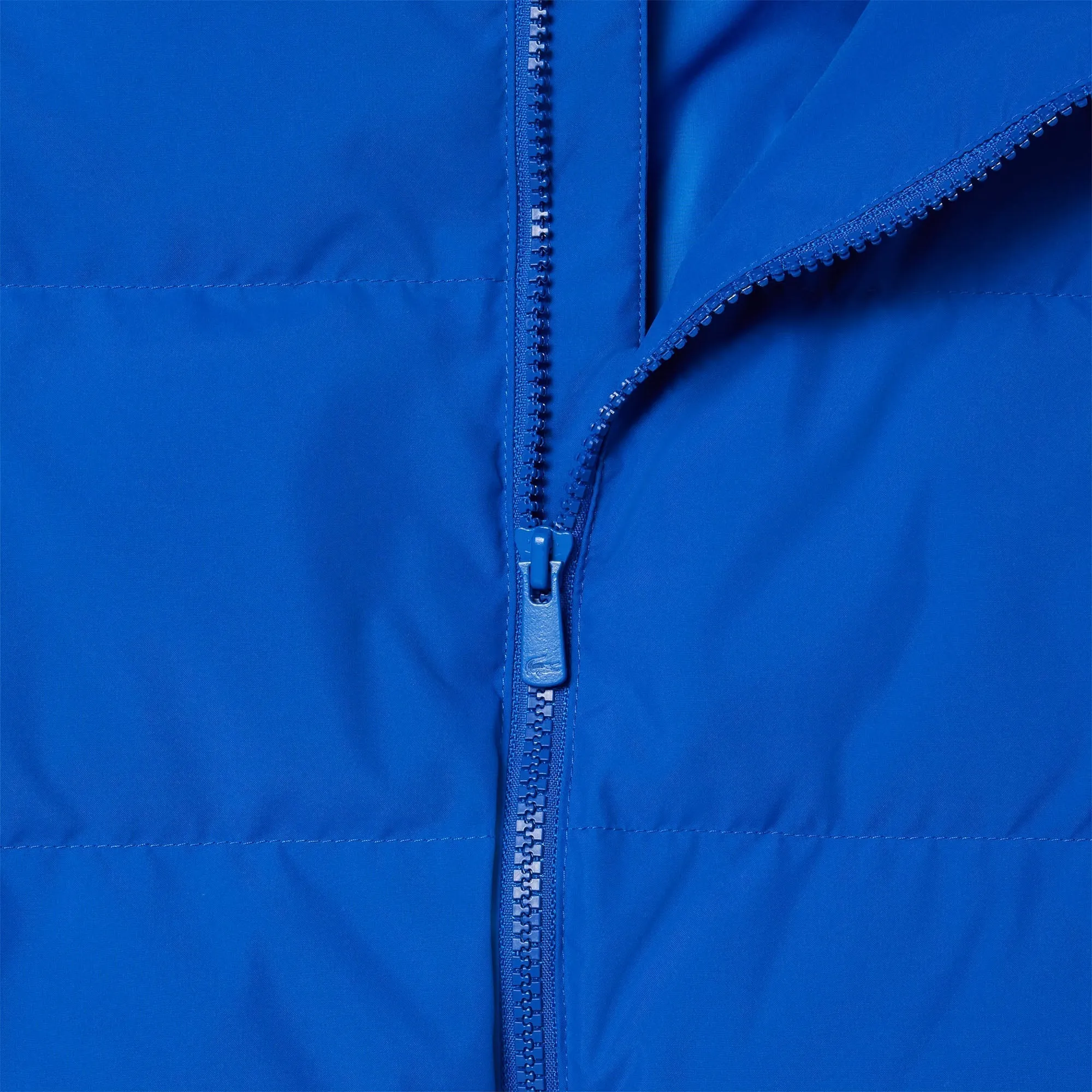 Embroidered Crocodile Hooded Puffed Jacket - BJ1128