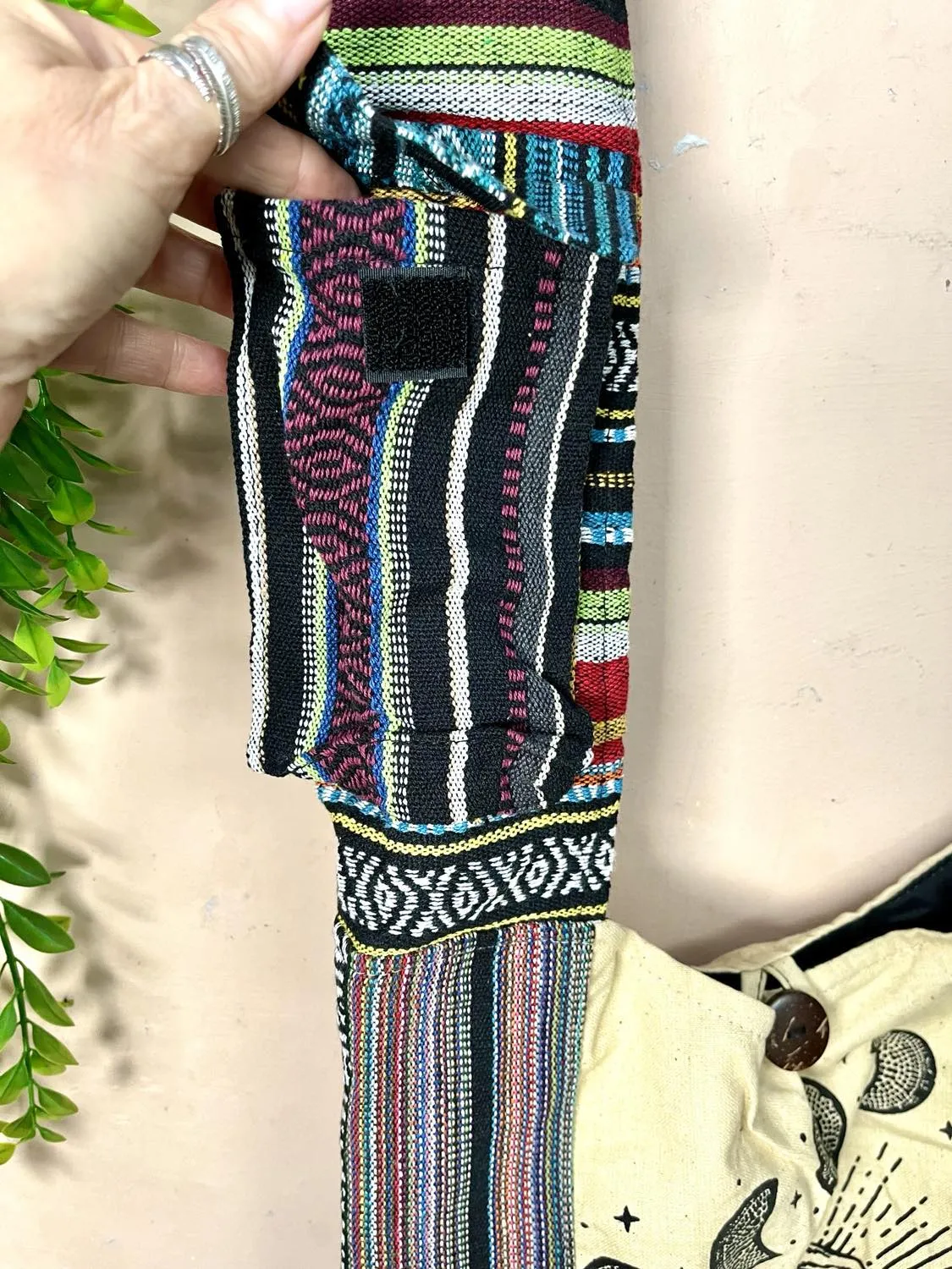 Hemp Canvas Sling Bag
