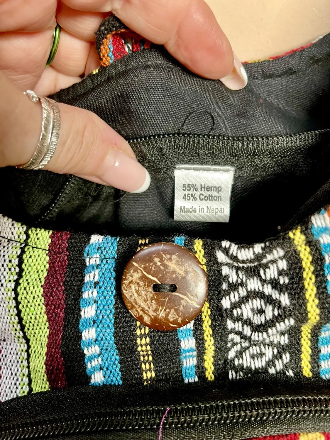 Hemp Mushie Slingbag Large