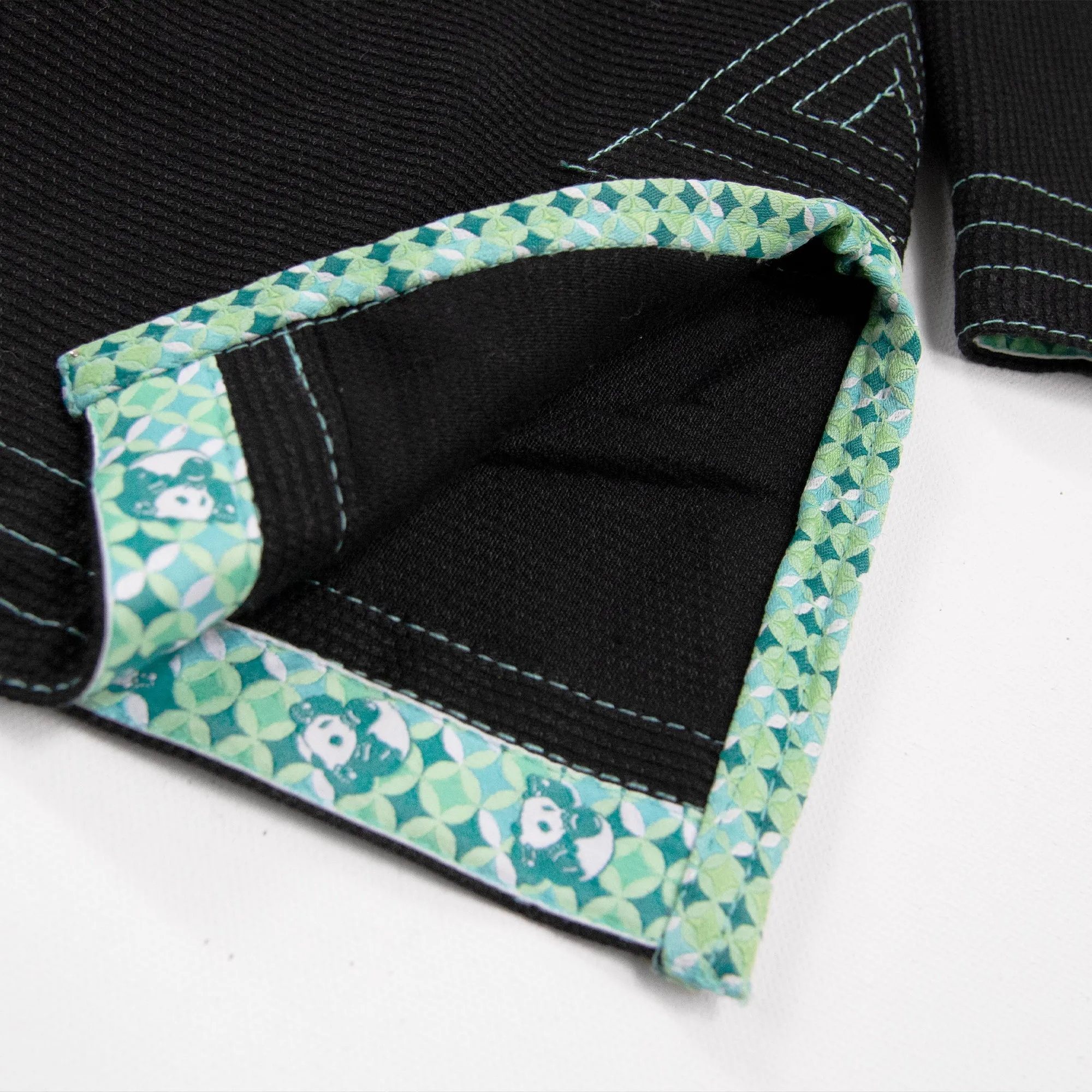 Inverted Gear Hybrid BJJ Gi - Black/Green