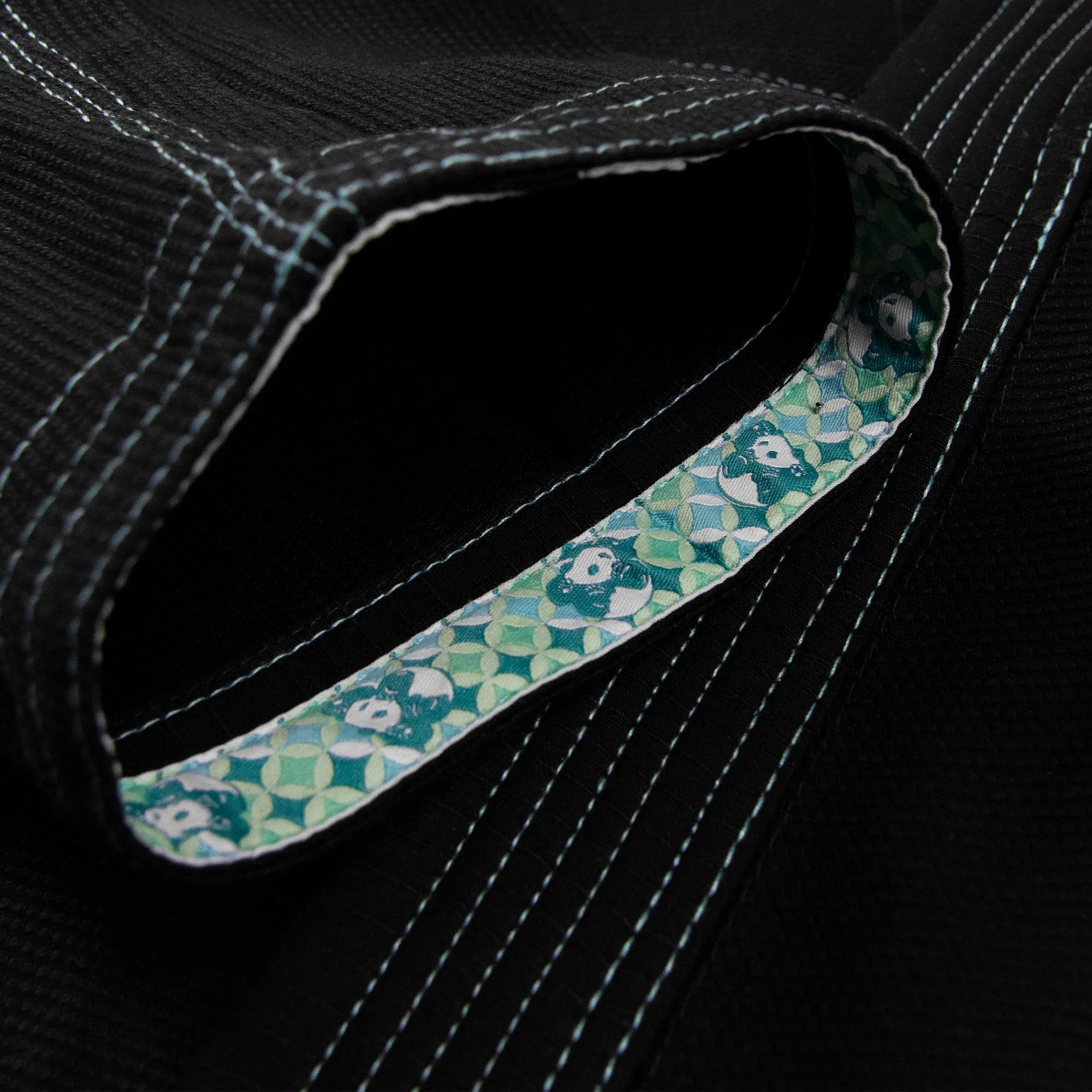 Inverted Gear Hybrid BJJ Gi - Black/Green