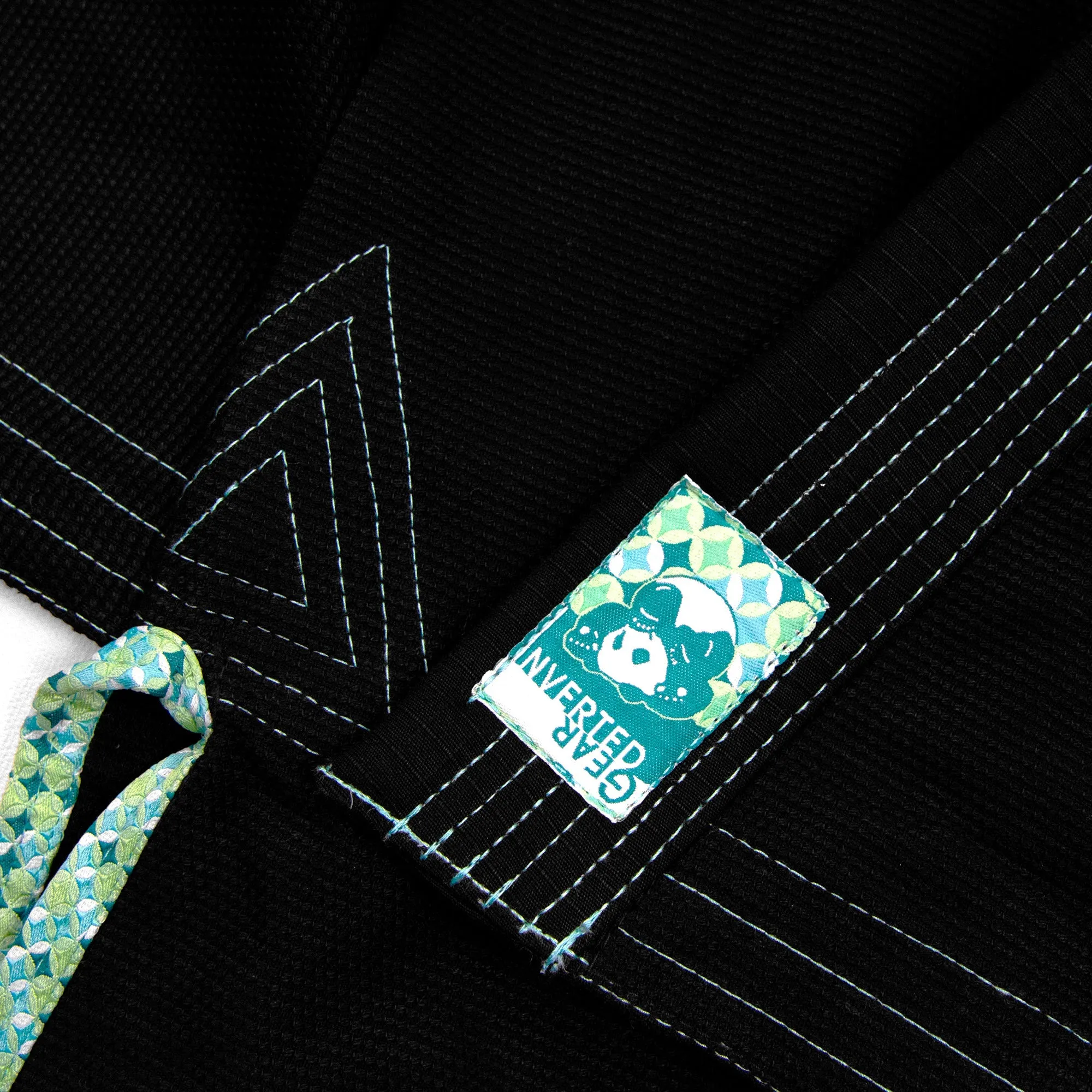 Inverted Gear Hybrid BJJ Gi - Black/Green