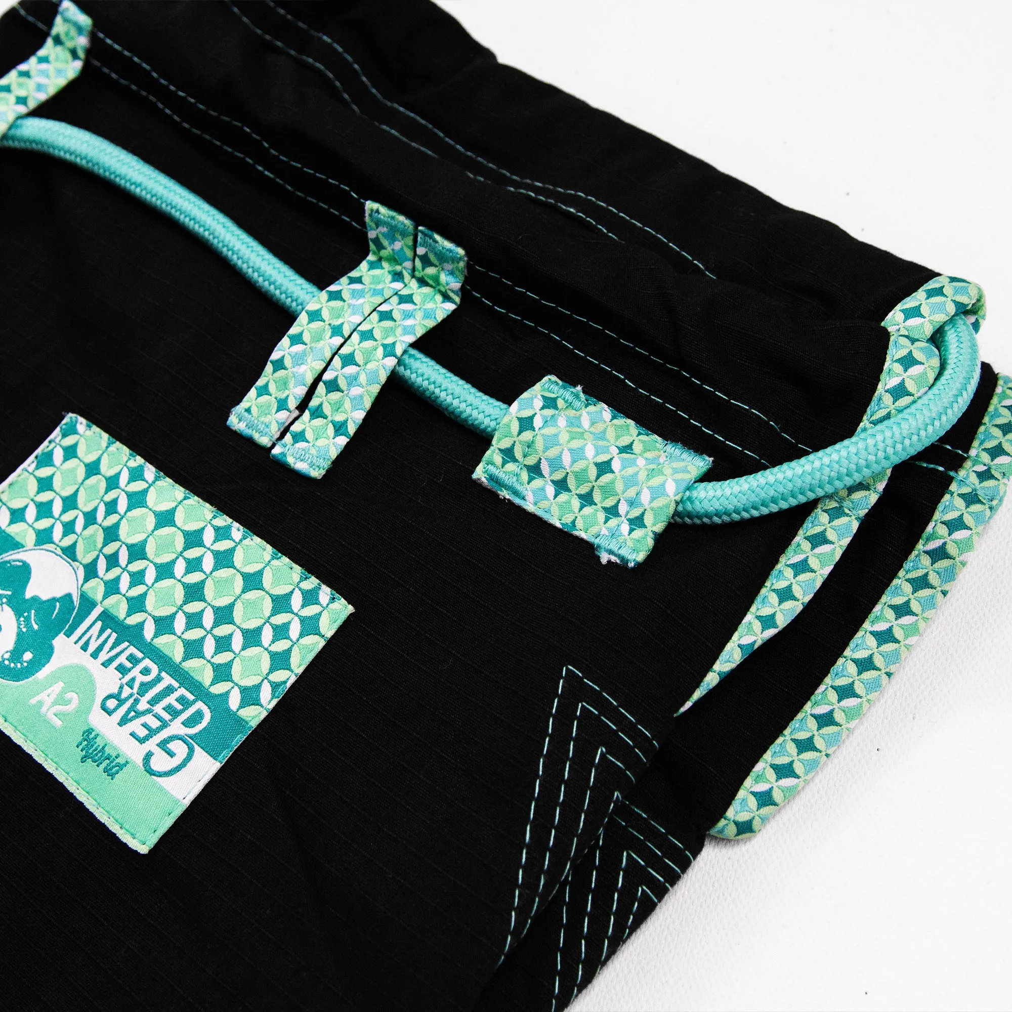 Inverted Gear Hybrid BJJ Gi - Black/Green