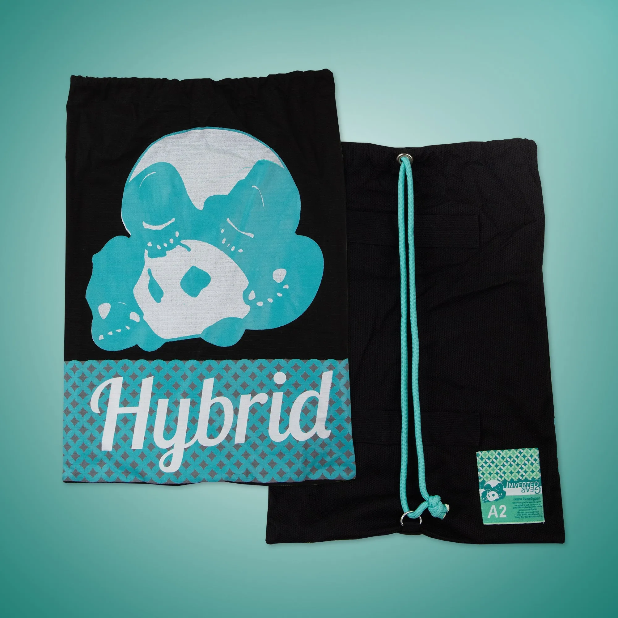 Inverted Gear Hybrid BJJ Gi - Black/Green