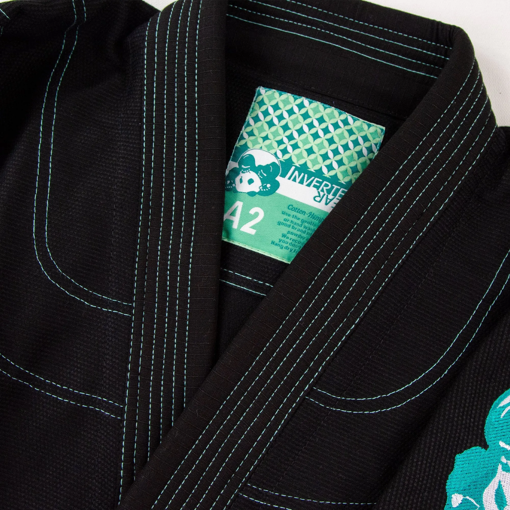 Inverted Gear Hybrid BJJ Gi - Black/Green