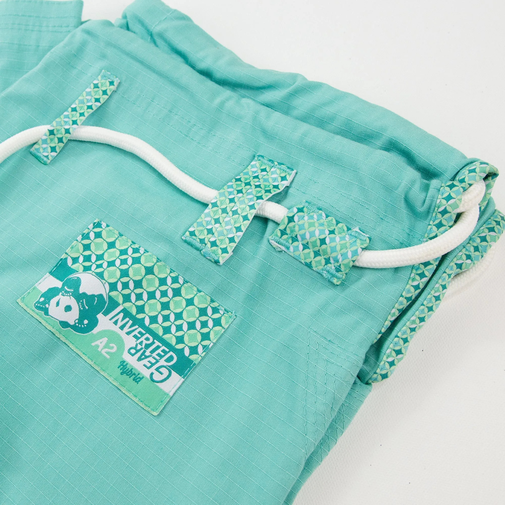 Inverted Gear Hybrid BJJ Gi - Mint/Green