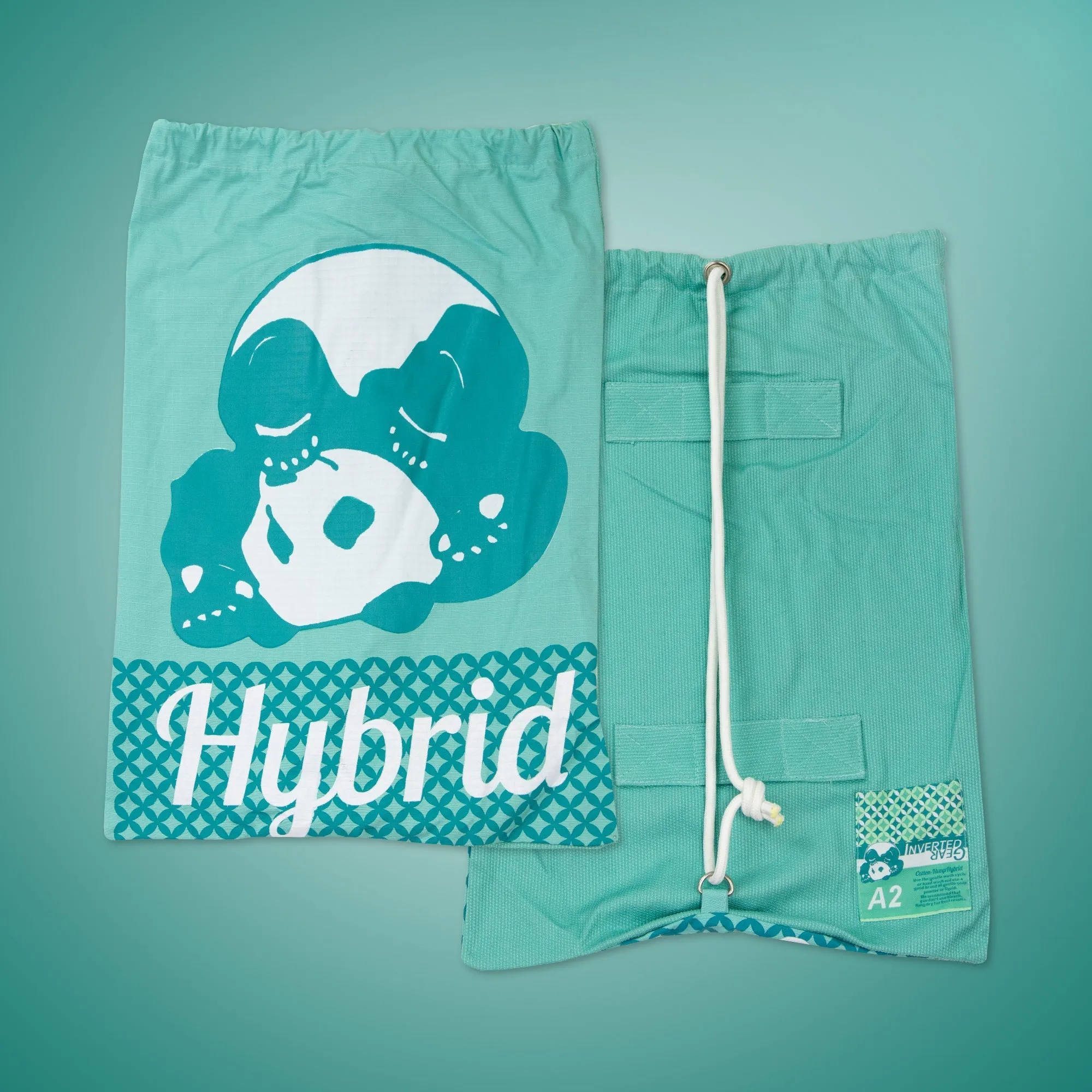 Inverted Gear Hybrid BJJ Gi - Mint/Green