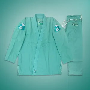 Inverted Gear Hybrid BJJ Gi - Mint/Green