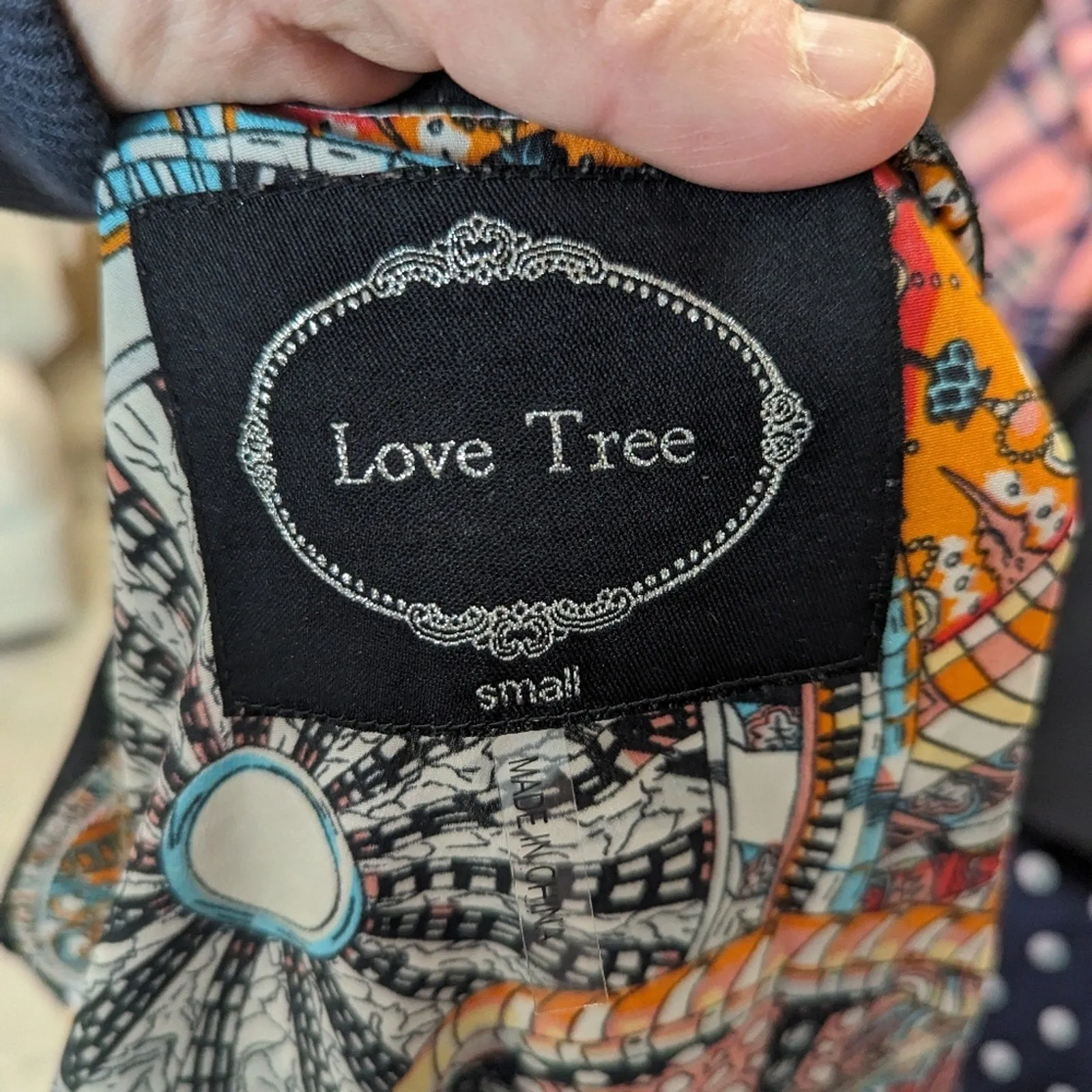 Love Tree Paisley Jacket - Small