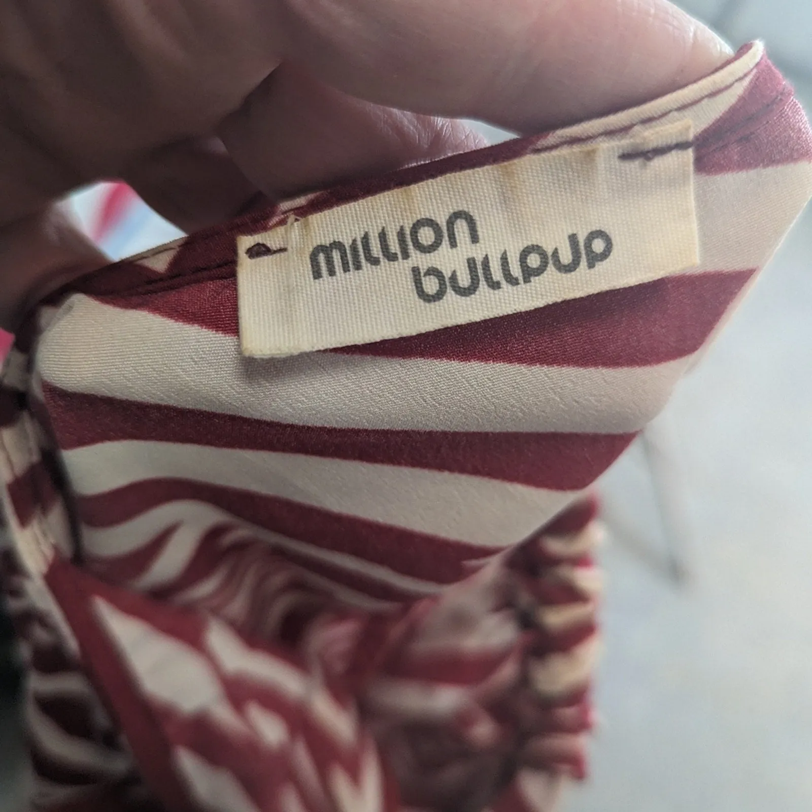 Million Bullpup Silky Dress- Small