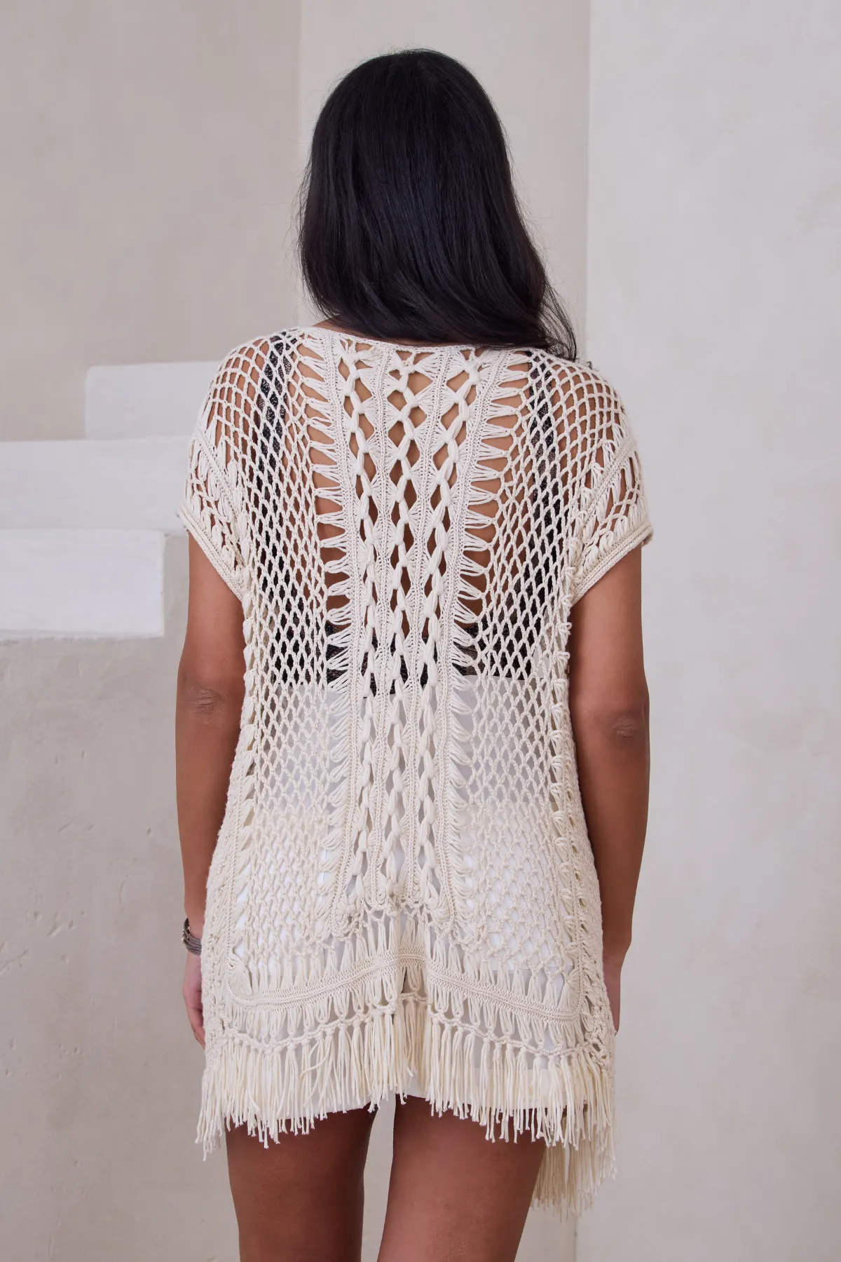 Moondial Crochet Kimono