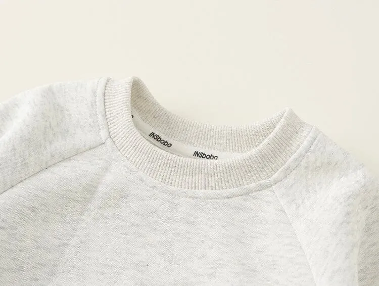 Party Monster Embroidered Sweatshirt Set