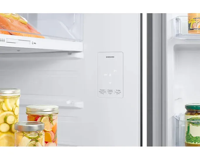 SAMSUNG RT51DG682AS9 465 L BESPOKE AI Double Door Refrigerator Refined Inox