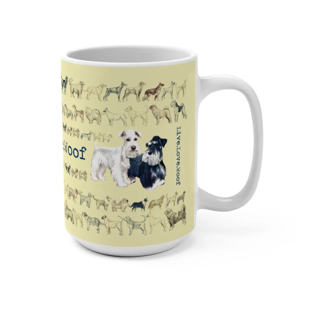Snowden Sergeant Dog Breeds Mug 15oz