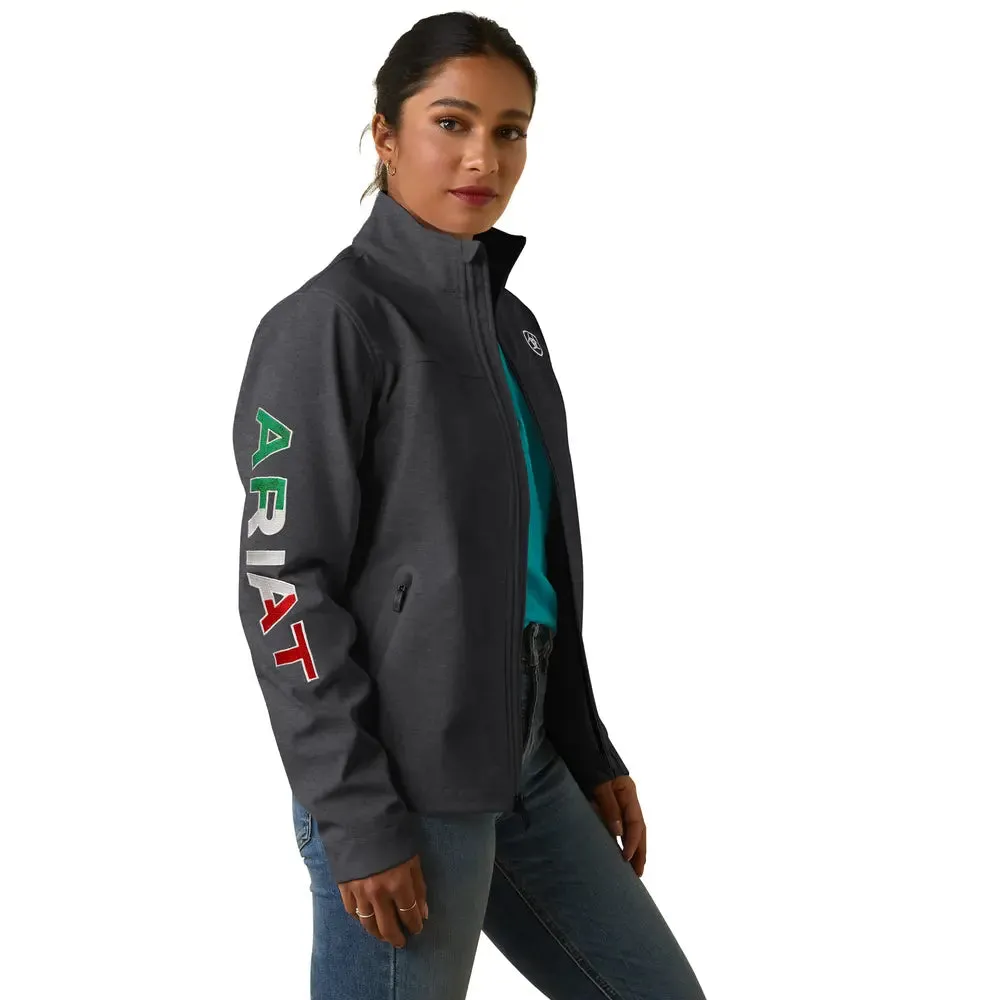 Women's Ariat Classic Team Mexico Softshell Jacket – Stylish, Warm & Weather-Resistant