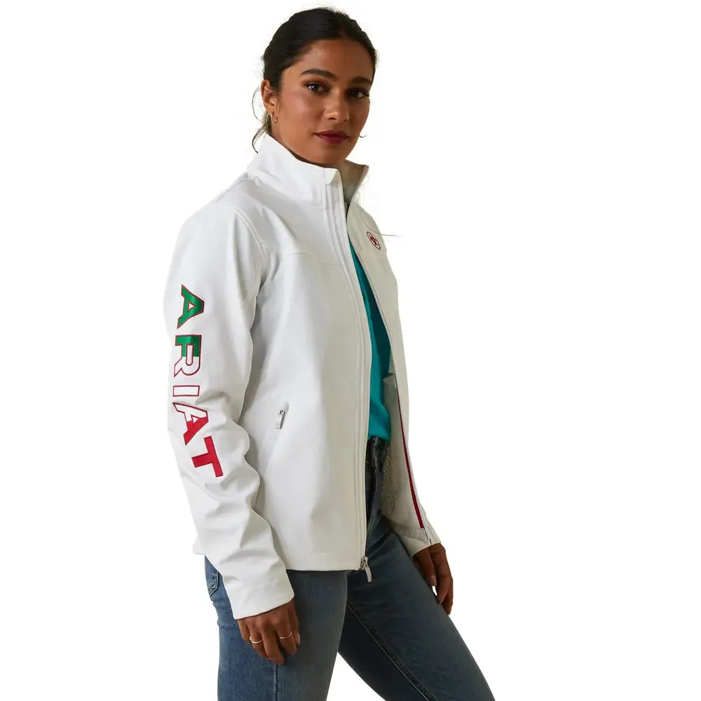 Women's Ariat Classic Team Mexico Softshell Jacket – Stylish, Warm & Weather-Resistant