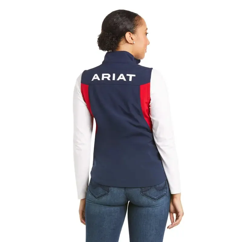 Women's Ariat New Team Softshell Vest – Lightweight & Weather-Resistant