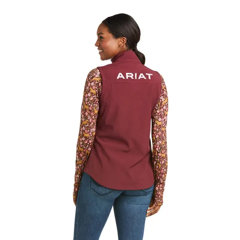 Women's Ariat New Team Softshell Vest – Lightweight & Weather-Resistant